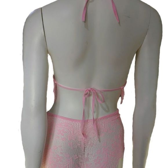 Pink Luv Bra Set Lingerie - Picture 3 of 4